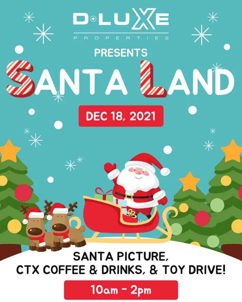 2021 D Luxe Santa Land social media ads